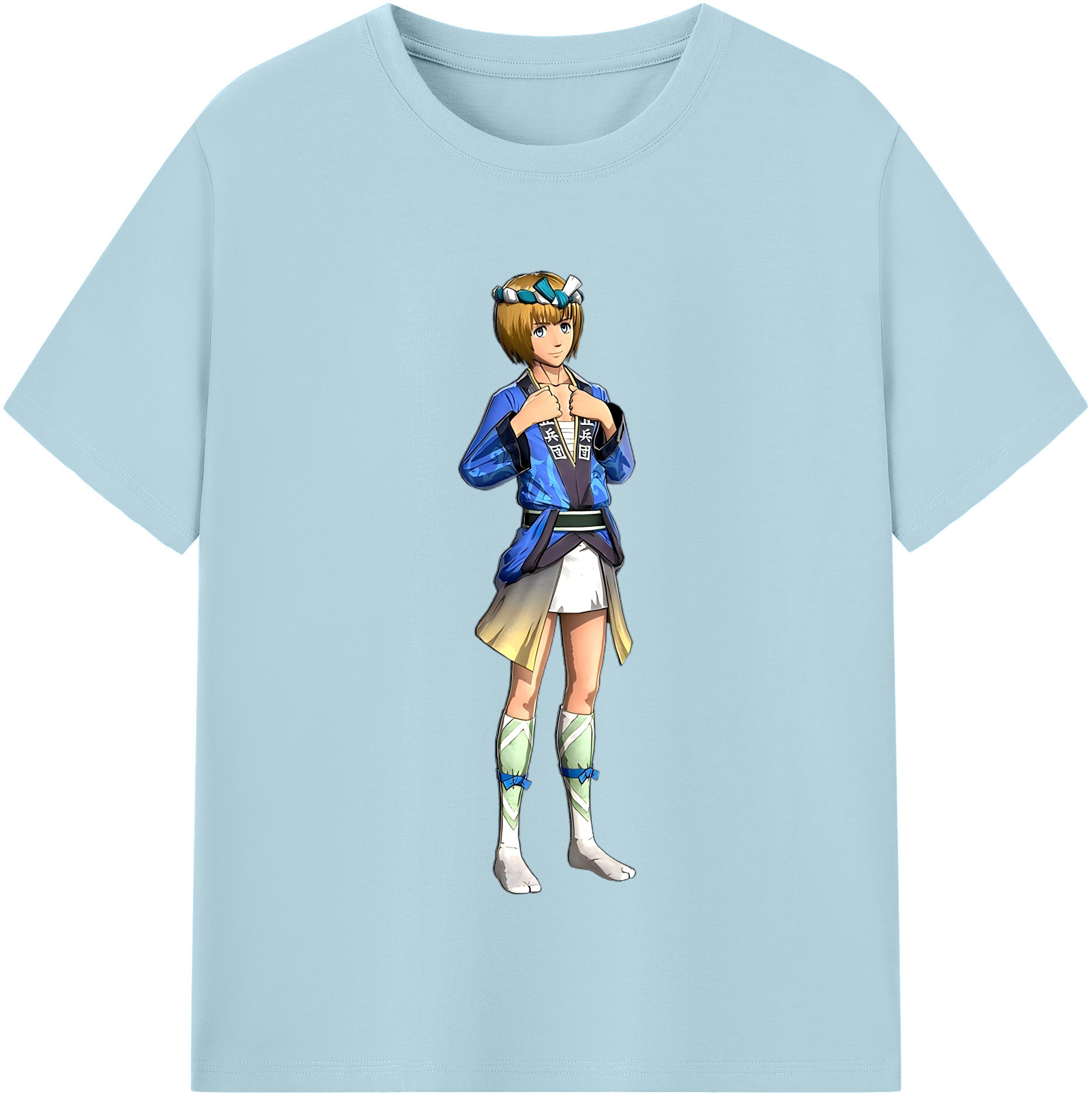 （画像用） 進撃の巨人 アルミン·アルレルト Attack on Titan Armin Arlert 綿100％半袖Tシャツ（フロントプリント）